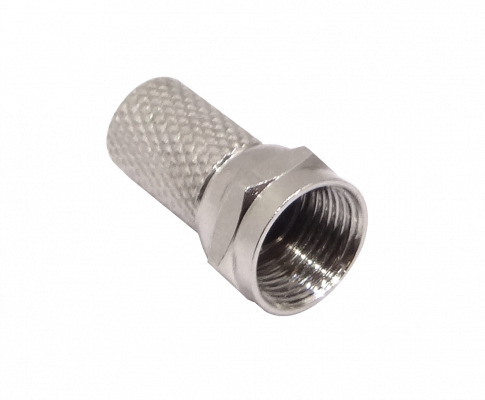 K-0059 Conector Roscable Tipo F Macho para Cable Coaxial RG-59