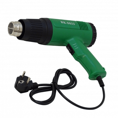 BK-8033 BEST Pistola Calor 500-1600W 1-Boquilla Aire Caliente
