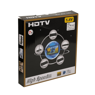 HDMI-20MM 20mt Cable HDMI-Macho a HDMI-Macho Plano Negro v1.4 3D 2000cm