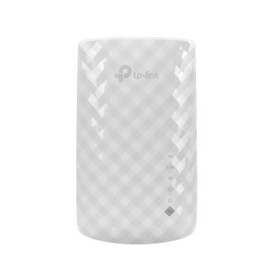 RE200 TP-LINK Extensor de señal AC750 Doble banda 5 GHz + 2.4 GHz 433+300 Mbps 1 puerto 10/100 3 antenas internas