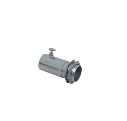 EMT16-ASA 16mm Acero Zincado Salida Caja c/Hilo para Conduit Rigido Metalico