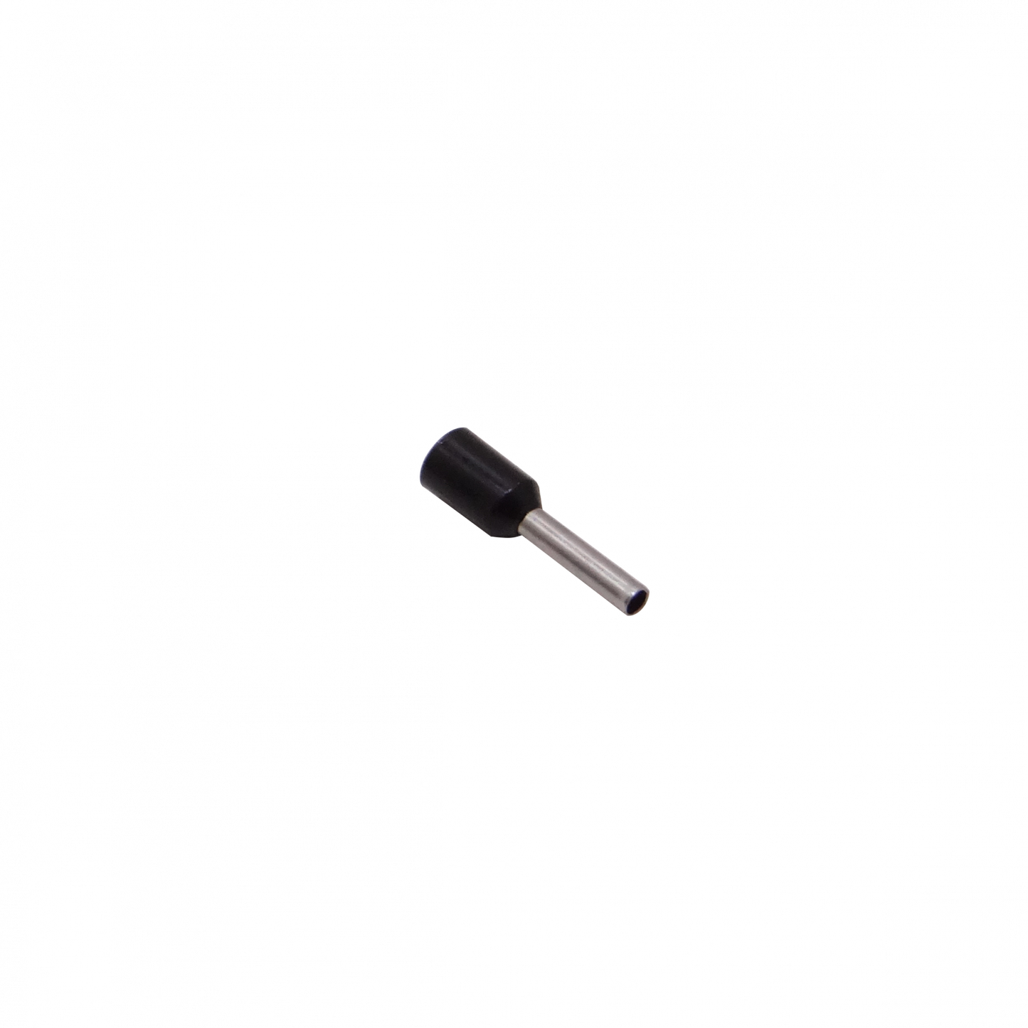 E1008-N Negro 1,0mm2 8/15mm 100-unid AWG18 Ferrules Terminal Aislado Crimpeabl