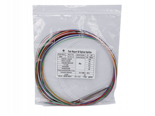DIVE-16 2x16 sin-Conectores 1mt Divisor Splitter XPON XGPON req-Fusion G657A1