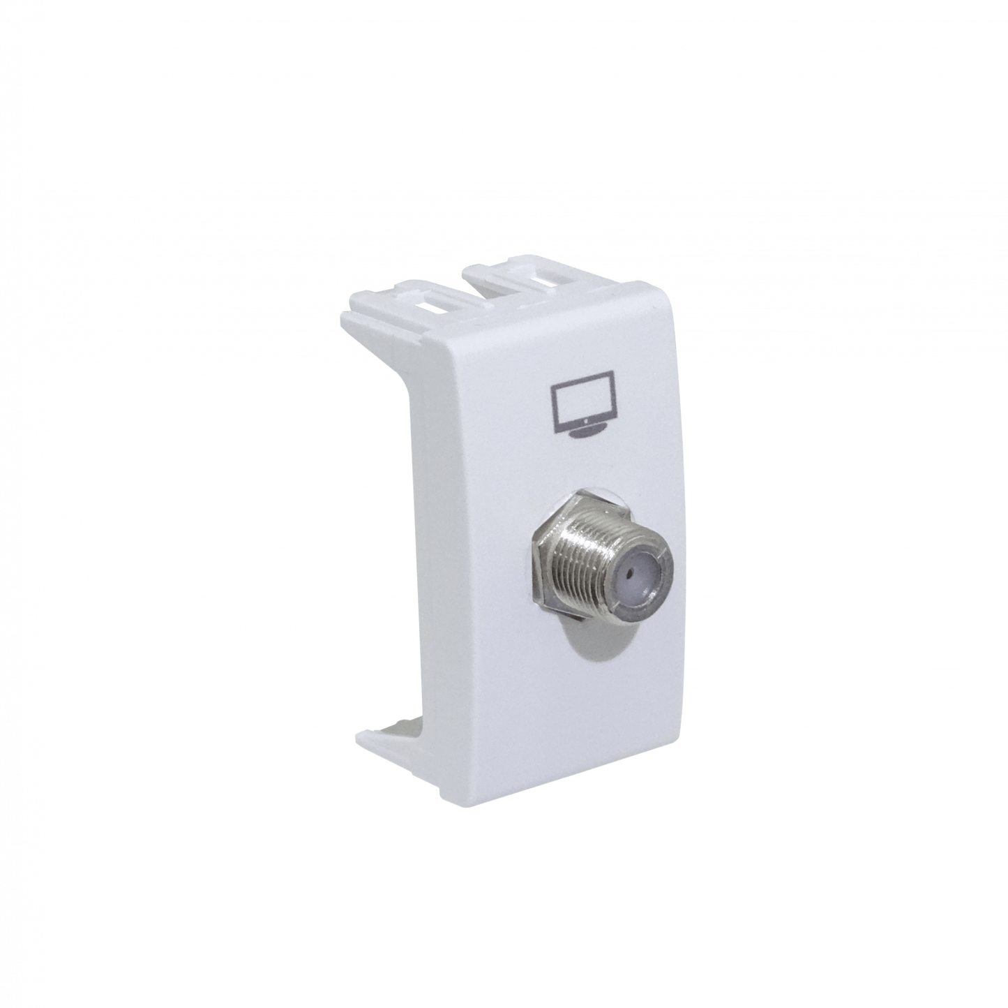 KEP-T KALOP Blanco Toma de Televisión por Cable Pin Fino Hembra-Hembra Coaxial F-H/F-H requiere/KEP-A KL40291