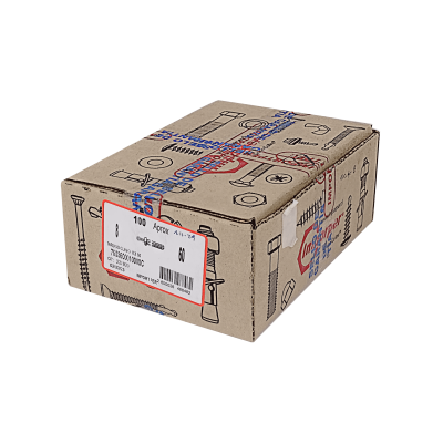 TARUGO-8 100-unids. 8x60mm Espiga Anclaje para Ladrillo Hueco