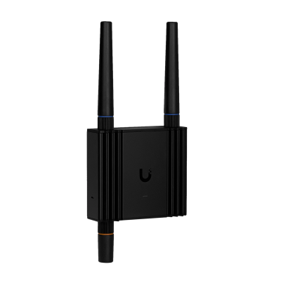 UMR-ULTRA UI Enrutador LTE/3G con 2 Ranuras SIM, Alimentación 4pin-ATX/9-30V, Antenas RPSMA Incluidas, Requiere 5V USB-C
