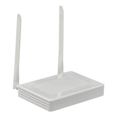 WK-3804CW WOLCK XPON CATV-F-H N300-2,4GHz 4-1000 1-PON-SC/APC incl-12V ONT ONU