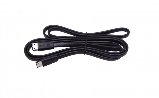 ESATA Cable de Datos eSATA a eSATA 180cm 1,80 metros Color Negro para Disco Duro Externo