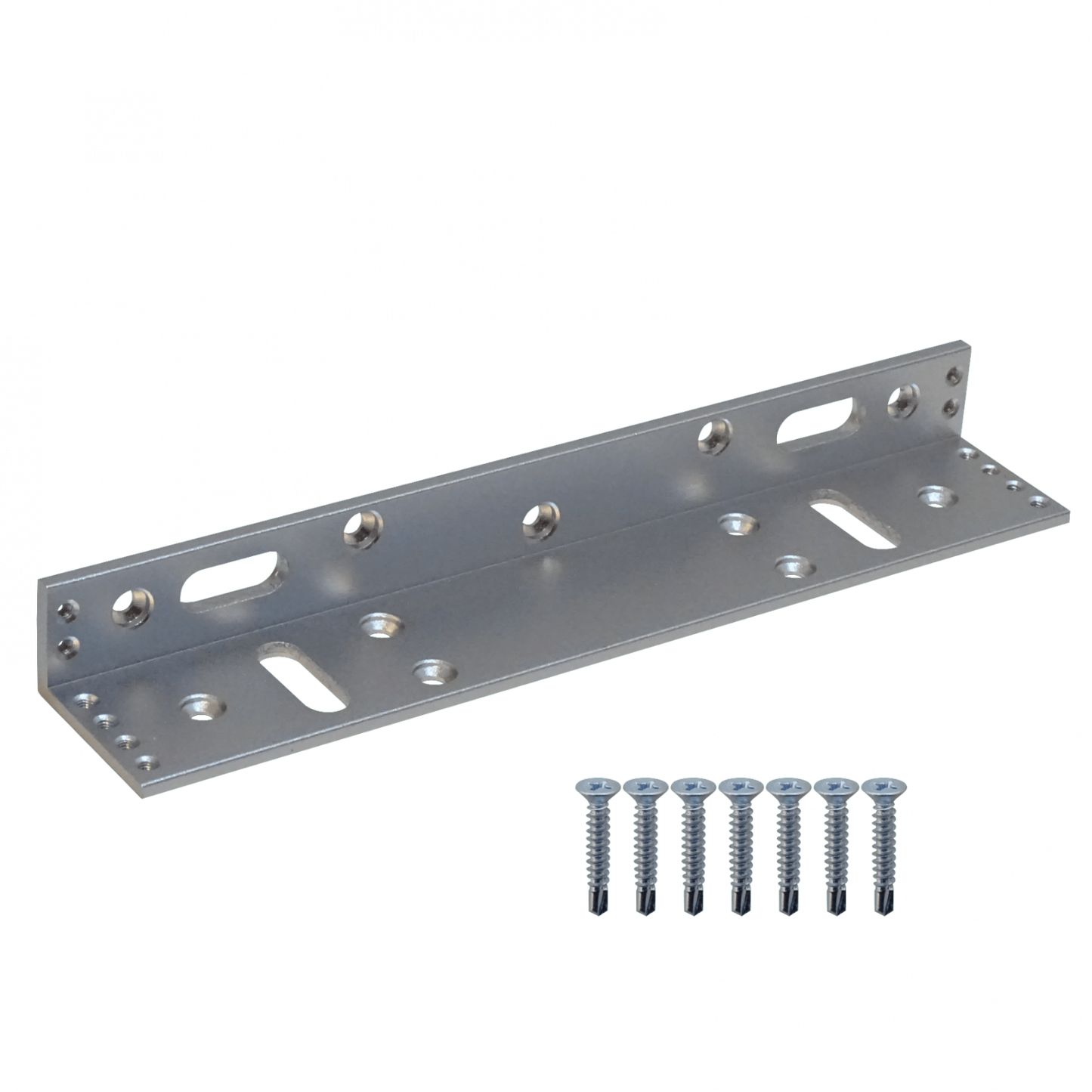 CM-280BL ZK Escuadra L Aluminio para Cerradura Electromagnética LM-2805