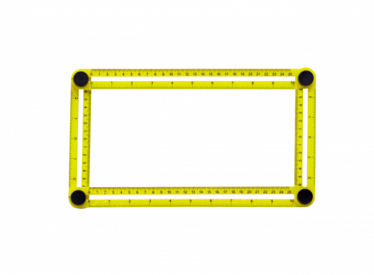 TEMPLATER Medidor Multi-Angular Figuras irregulares 25x12x25x12cm