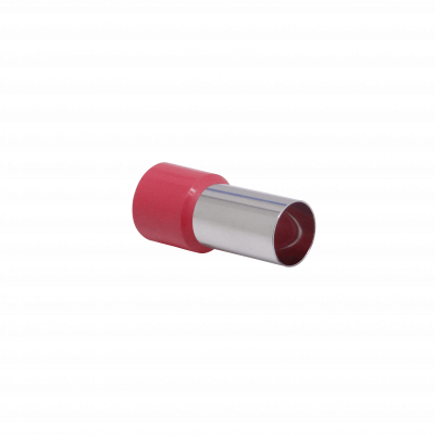 E120-27 Rojo 120,0mm² 27/47,6mm 10-piezas AWG411 Terminales de Compresión Aislados Ferrule