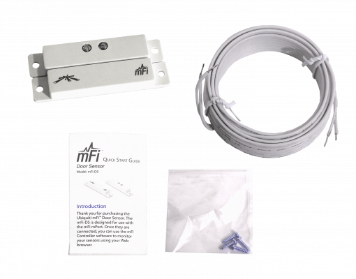 MFI-DS UBIQUITI SENSOR DE PUERTA MFI 20MM SPST MAGNÉTICO INCLUYE-CABLE-5MTS