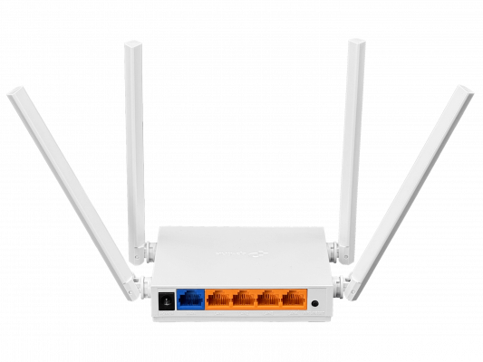 C24 TP-LINK 4 puertos 100 WAN 5GHz-433mbps 2,4GHz-300mbps 4 antenas fijas Router AC750