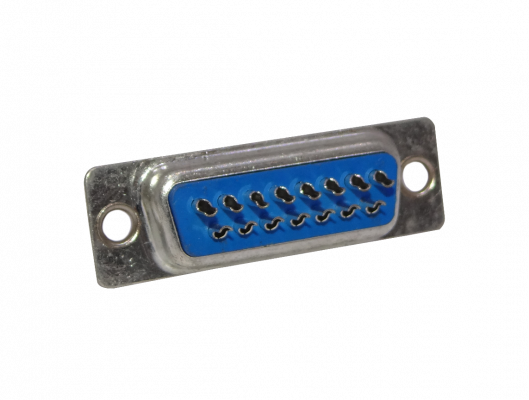 DB15-H Hembra DA-15 DB15-Ancho(2-filas) 39mm 15-pin Conector Soldable s/Tapa