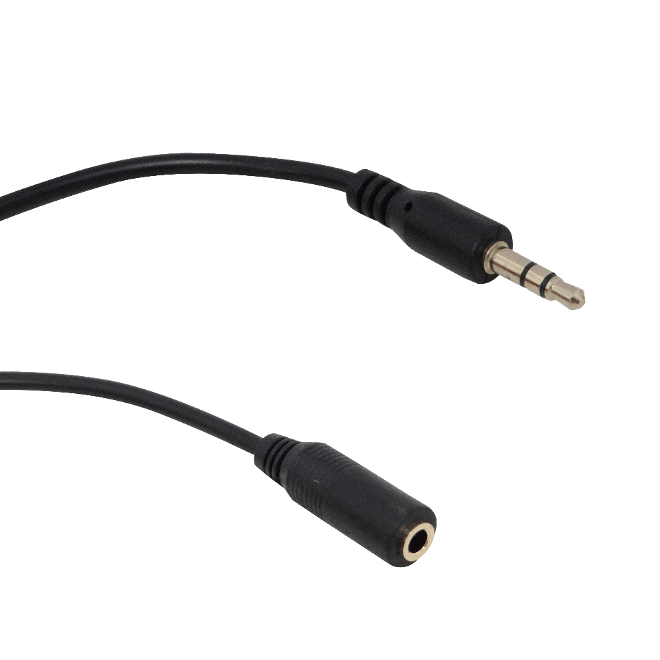 AUDIO-5MH 4,5mt 3,5mm-H 3,5mm-M Hembra-Macho Cable Sonido Conector-Conector Phone-1/8