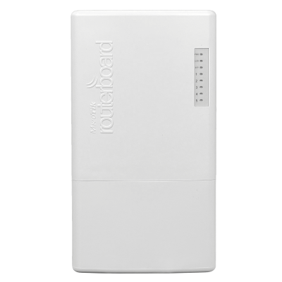 POWERBOX-PRO MIKROTIK Router de Exterior 800MHz 5-1000(4-Puertos-PoE) 1-Puerto-SFP L4 12-57V RB960PGS