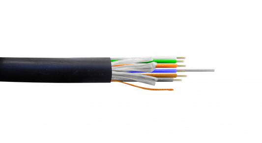 CFSK36 ADSS SM 36-Hilos-G652D 6x6-Tubos Fibra 7,9mm Cubierta-PE 9/125um Monomodo