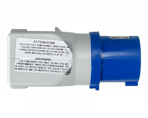 162P GEWISS industrial 1-Clavija Macho 16A 2-Base-H 10A/16A 2P+T IP44 250V