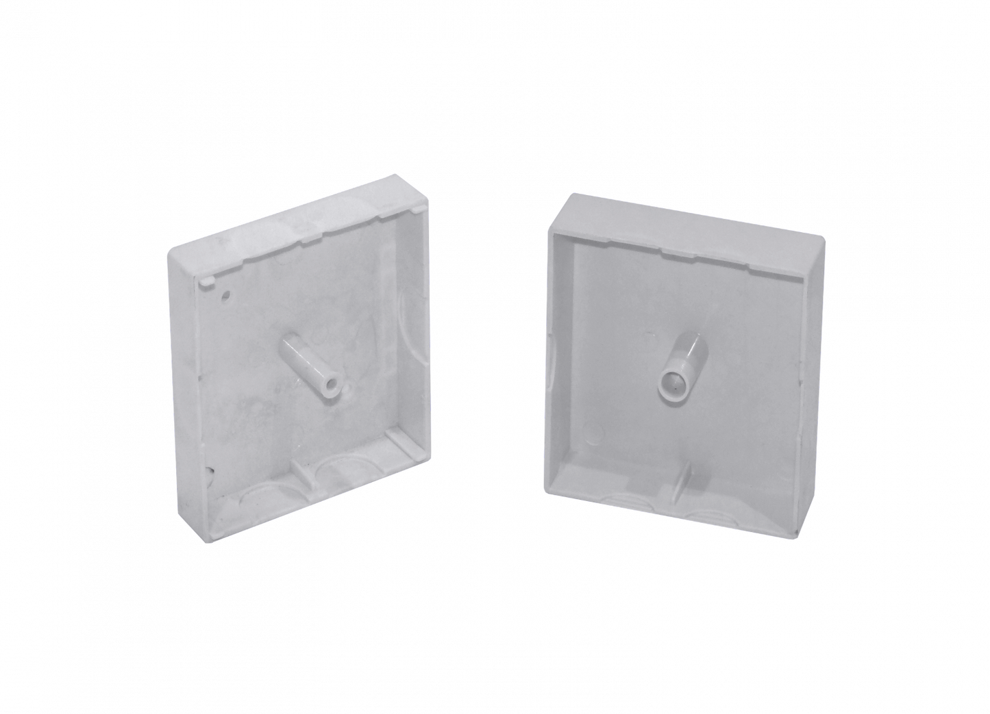 MEC-01 Caja Estanca Blanca MEC de 65x65x35mm con 1 Tornillo de Fijación