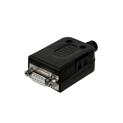 DGB9F Conector Volante-Tapa DB9-Hembra DE-09/H Atornillable Terminal-Regleta