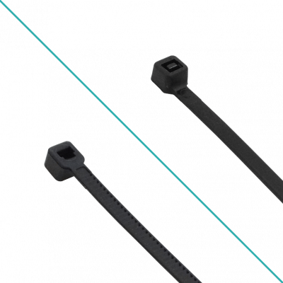 CV-33N 50 piezas 300x3,6mm Sujetacables Negro de Nylon 3.6x300mm