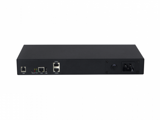 IPM-4220 PLANET Unidad de Distribución de Energía 1 entrada C20 4 salidas C13 1 LAN control-IP medición-corriente sin Rack USB 2 COM