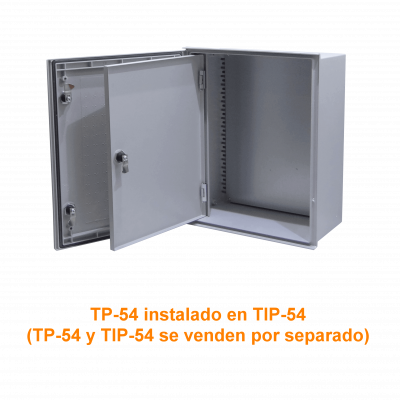 TP-54 TIBOX 463x345mm Contrapuerta Metálica para Tablero Gabinete 500x400 TIP-54