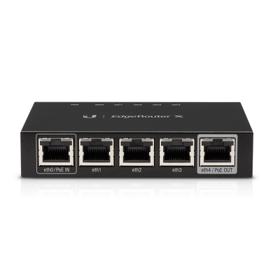 ER-X-LIQ USADO UBIQUITI 5-1000 POE-IN/9-26V POE-OUT inc-12V L2 EDGE-ROUTERX