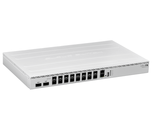 CRS518-16XS-2XQ. MIKROTIK 16 Puertos SFP28 2 Puertos QSFP28-100G 1-100 L6 2-220VAC requiere-cables-C13