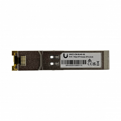 UF-RJ45-1G UBIQUITI SFP-Cobre Módulo 1-1000 10/100/1000-RJ45 UACC-CM-RJ45-1G