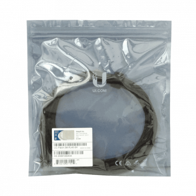 NUP-3 UBIQUITI Negro 3 metros Latiguillo Cat6 RJ45 300cm U-Cable-Patch-3M-RJ45-BK
