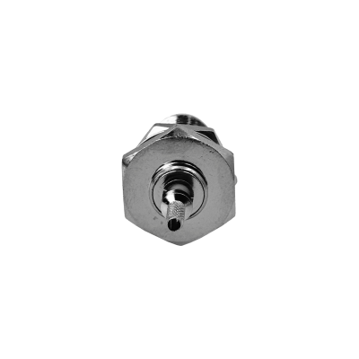 ZH1E Conector RP-TNC Hembra RG316 13mm-Diámetro Montaje Panel Crimpable Coaxial CA100