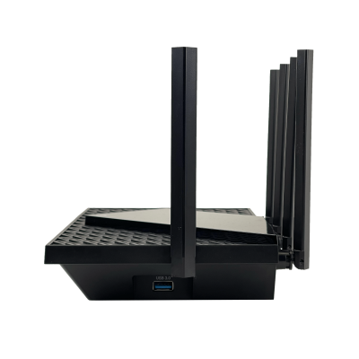AX72 TP-LINK Enrutador WiFi 6 AX5400 Doble Banda (5GHz a 4804Mbps + 2,4GHz a 574Mbps) con 6 antenas, USB, 4 puertos LAN y 1 WAN