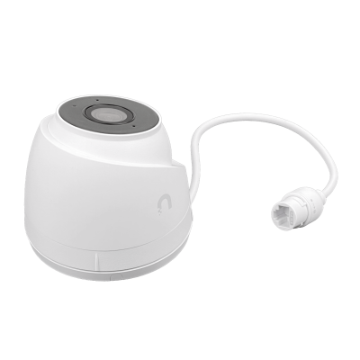 TURRET-ULTRAW UI Blanca req-PoE Domo V55º 1-100 2K IK04 IP66 Cámara IP IR Mic/Altavoz