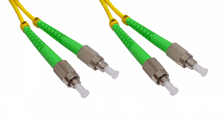JFSHH5 5mt FC/APC-FC/APC MonoModo SM Duplex Jumper Cable Fibra 9/125um 3mm