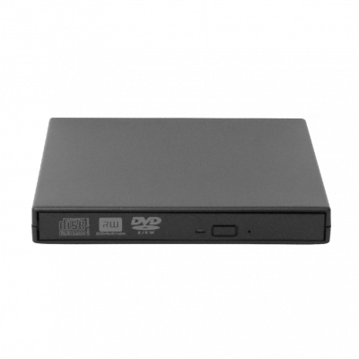 DVD-USB Unidad Grabadora y Lectora de DVD-RW, CD-R y CD-RW Externa USB en Negro, requiere 5V