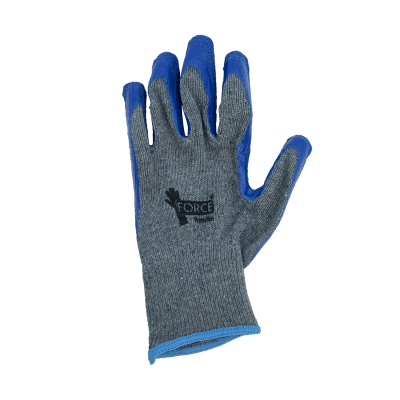 GUANTES-MULT Guantes de trabajo multiuso STEELPRO en talla 9/M con recubrimiento de látex Force Basic