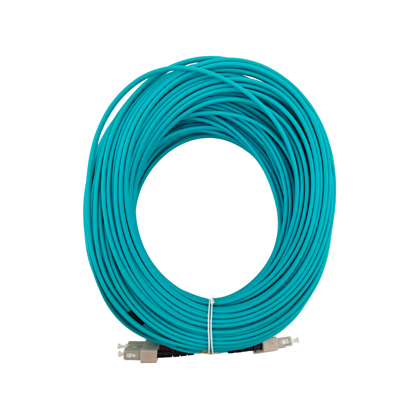 JF3CC40 Fibra Óptica Multimodo OM3 Duplex 40 metros SC-SC 50/125µm 3.0mm LSZH