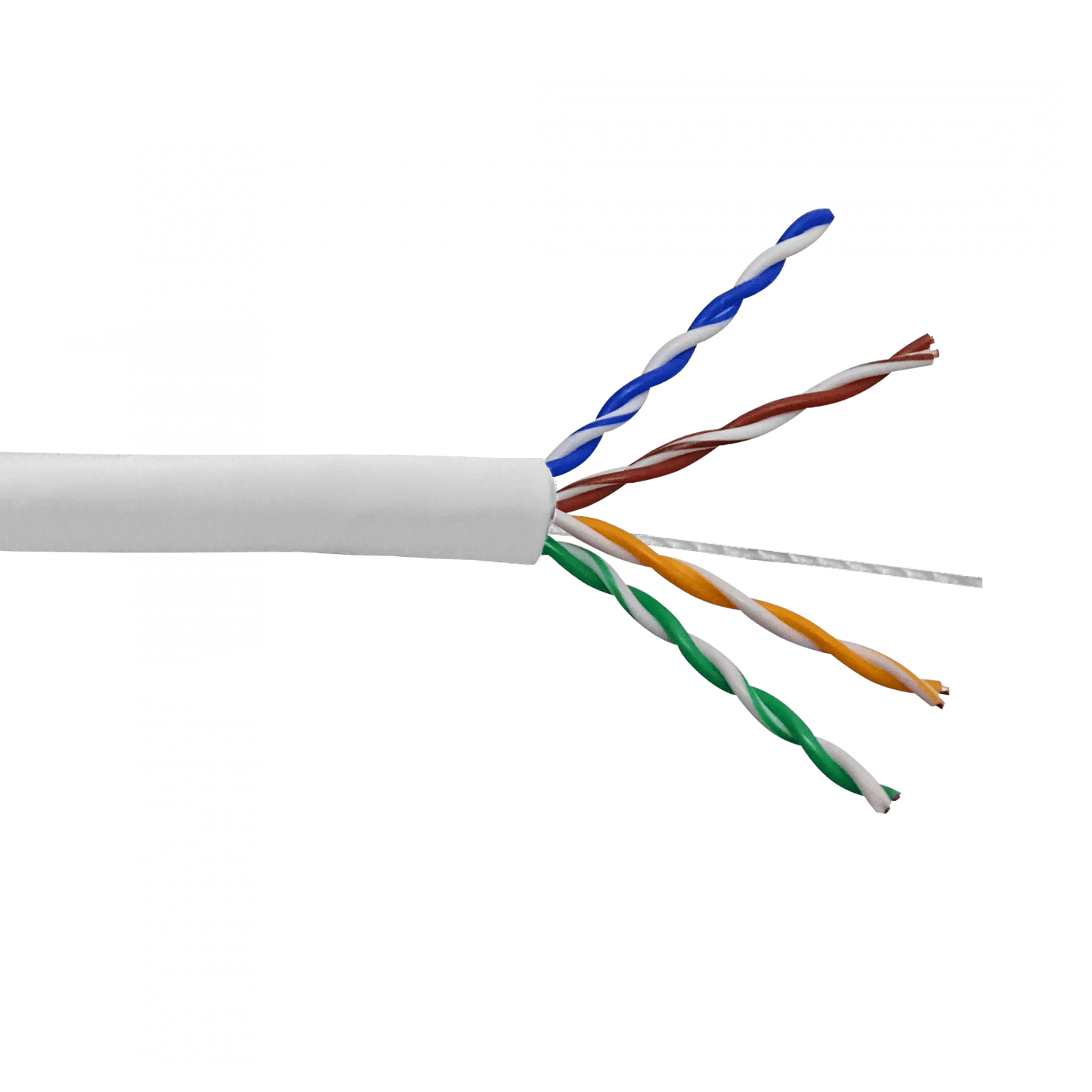 CBD-UW1 DAHUA Red de 100 metros categoría 5e color Blanco cubierta PVC cable UTP monohilo núcleo Cobre calibre AWG24 referencia PFM920I-5EU