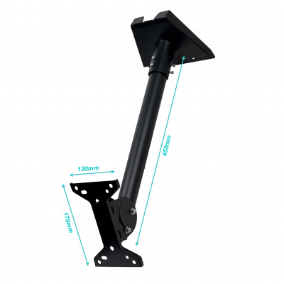 V4-TE. Soporte de Brazo Recto 43cm Estándar V4 para STAR-V4 Alternativo Starlink