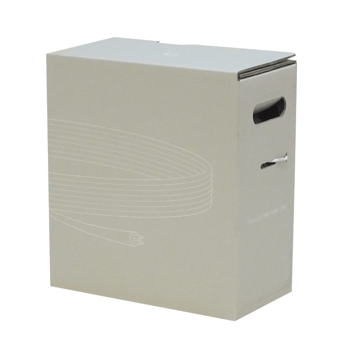 UA-CABLE1 UBIQUITI Cable de 2 conductores calibre 18 AWG, color blanco, longitud de 152 metros, diseñado para cerradura electromagnética del sistema UniFi Access.