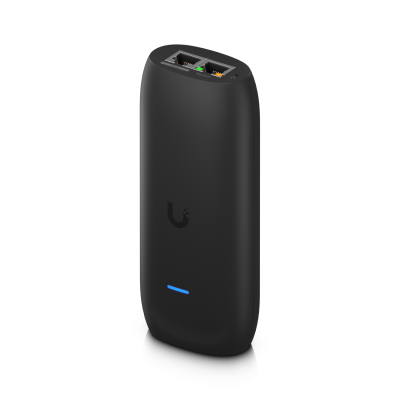 AI-PORT. UBIQUITI Adaptador que transforma cámaras ONVIF terceros a plataforma UniFi IA videoseguridad 4K con PoE++ rango 2-1000