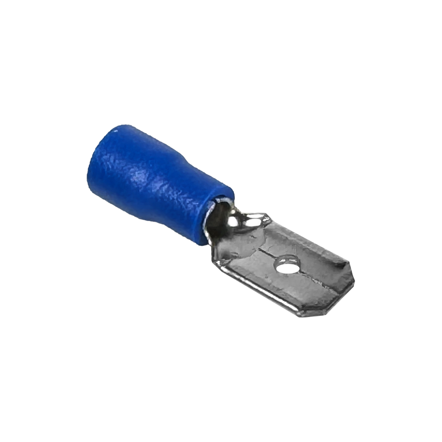 TFAM-68 6,35x0,8mm Azul Macho Semi-Aislado Terminal Faston 1,5-2,5mm2 100-unidades PVC