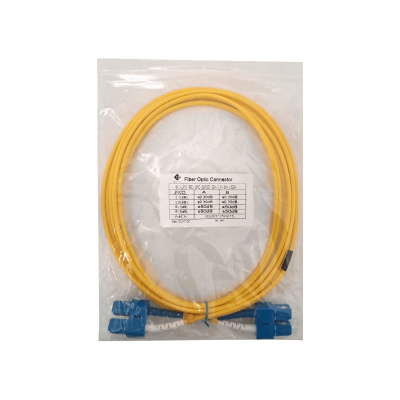 JFSCC3 3 metros cable de fibra óptica monomodo dúplex SC-SC/UPC 9/125μm diámetro 3mm