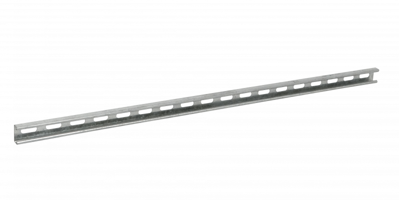 CANAL-1 Riel Strut Ranurado de Acero 1m 21x41x1.2mm Calibre 100cm