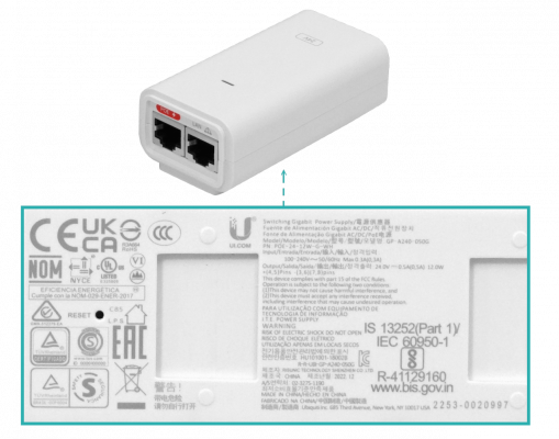 UAP-AC-LITE UBIQUITI Punto de Acceso AC1200, 1 Unidad, 2x2 MIMO, 867Mbps a 5GHz, 300Mbps a 2.4GHz, 3dBi, Incluye PoE 24V, 1 Puerto 1000Base-T