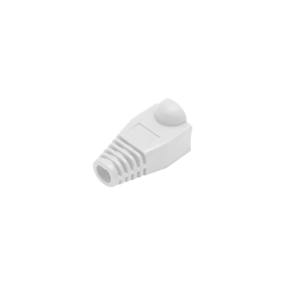 RJC-BW Blanco Bolsa-100-unidades Capuchon p/RJ45