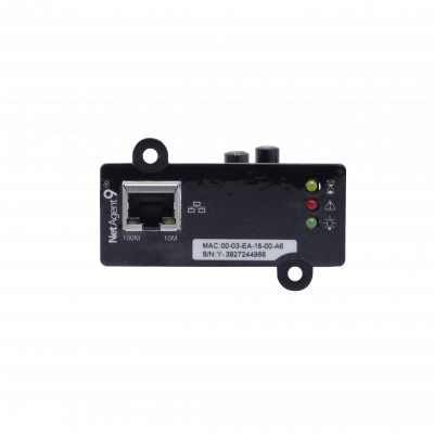 SNMP-620 ENERSAFE ESOL-6-20KVA Módulo de Supervisión Remota LAN IP 1-100 NetAgent9