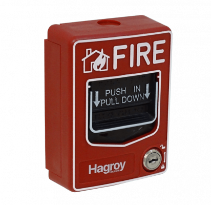 DSW-P HAGROY Pulsador-NA Manual doble accin Roja Incendio Fuego Fire HG-EMM