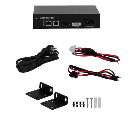 EP-24V-72W UBIQUITI 2-PoE24V 72W Fuente Carga Bateria Control UISP-IP 100-240VAC